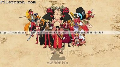 File tranh Dao hai tac 320 (bản gốc) in lụa 3D