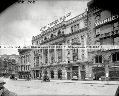 Tải file gốc Detroit Opera House_ 1904 (in khổ lớn) quảng cáo