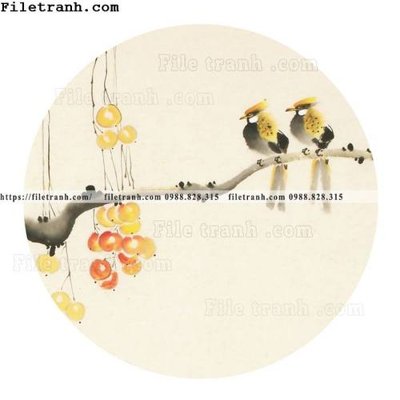 Tải file gốc Dong hoa va chim moi cua Trung Quoc 173 (in khổ lớn) quảng cáo