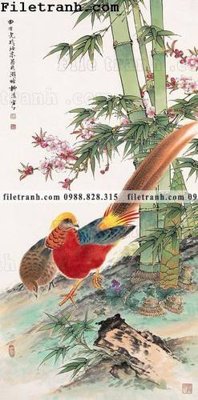 Hình ảnh gốc Dong hoa va chim moi cua Trung Quoc 185 (để in khổ lớn)