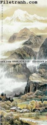 File tranh trang trí Dong hoa va chim moi cua Trung Quoc 212 (tải file gốc)