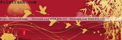 File gốc Dong san pham dau giuong mau do cua Trung Quoc 158 (in lụa) cao cấp