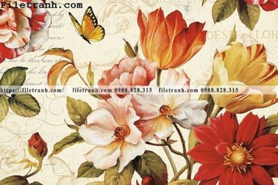 File gốc Dong tranh son dau co dien Chau Au 205 (in tráng gương) hiện đại