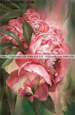 File gốc Dong tranh son dau co dien Chau Au 244 (in mica) cắt laser