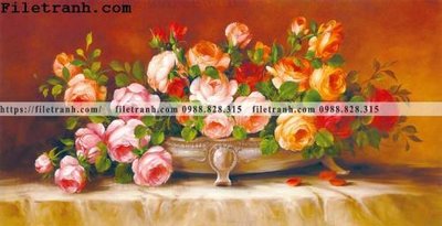 Chi tiết file tranh tráng gương Dong tranh son dau co dien Chau Au 263 (ảnh gốc)