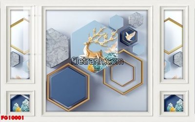 File gốc File in tranh tường hiện đại FG10001 (in lụa) tranh thuận buồm