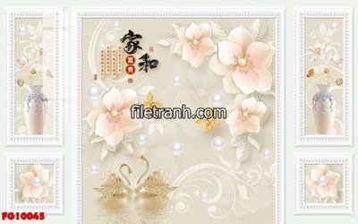 File gốc File in tranh tường hiện đại FG10045 (AI/EPS) cho in ấn