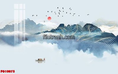 File tranh gốc PSD File in tranh tường hiện đại FG10075 còn nguyên layer