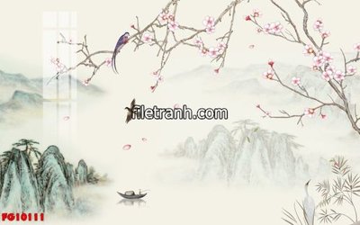 File tranh File in tranh tường hiện đại FG10111 (gốc) in vải canvas