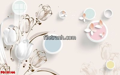 File gốc File in tranh tường hiện đại FG10144 (PNG) không nền chất lượng