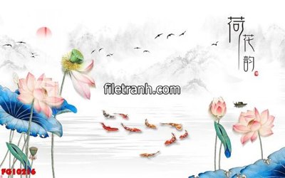 File ảnh File in tranh tường hiện đại FG10216 (gốc) cho trang trí nhà hàng