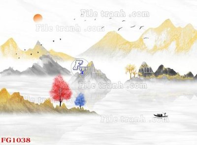 File PSD File in tranh tường hiện đại FG1038 (nguyên gốc) chất lượng cao