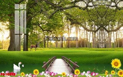 File tranh File in tranh tường hiện đại FG10399 (gốc) in film