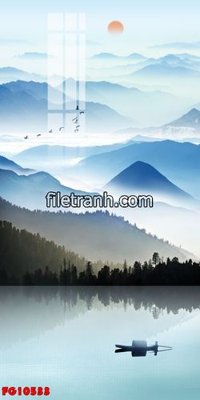 File gốc File in tranh tường hiện đại FG10533 (in lụa) trang trí tường