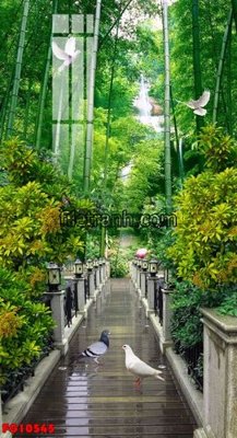 File in trần File in tranh tường hiện đại FG10545 (file gốc) phong thủy