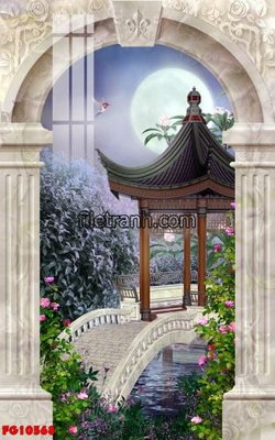 File tranh File in tranh tường hiện đại FG10568 (gốc) chủ đề thiên nhiên