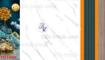 Ảnh gốc File in tranh tường hiện đại FG1080 (nét căng) in mica