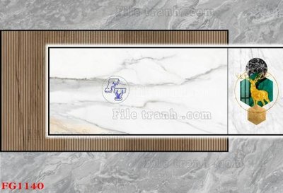 File gốc File in tranh tường hiện đại FG1140 (in tráng gương) hiện đại