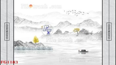 Tệp tin gốc File in tranh tường hiện đại FG1183 (chất lượng) File in tranh tường hiện đại FG1183