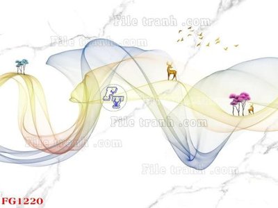 Hình ảnh file gốc File in tranh tường hiện đại FG1220 cho in UV