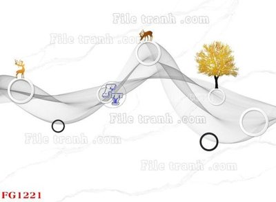 File gốc in ấn File in tranh tường hiện đại FG1221 chất lượng vượt trội