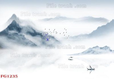 File PSD File in tranh tường hiện đại FG1235 (chất lượng in ấn)