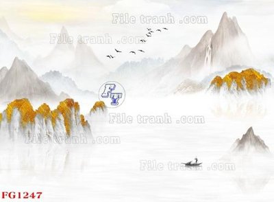File gốc File in tranh tường hiện đại FG1247 (ảnh chi tiết) để in trần