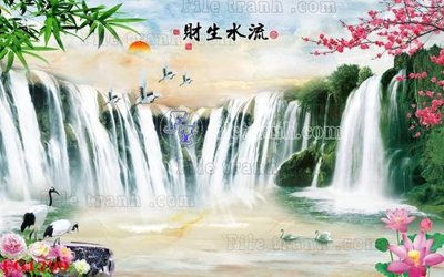 File tranh File in tranh tường hiện đại FG1299 (gốc) chủ đề thiên nhiên