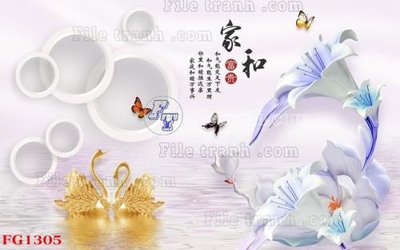 File ảnh gốc File in tranh tường hiện đại FG1305 (chuyên in mica)