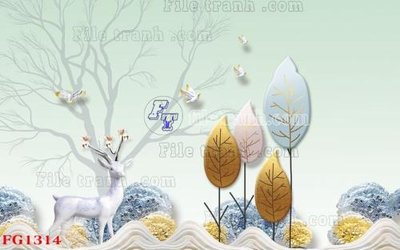 Mua file ảnh gốc File in tranh tường hiện đại FG1314 (chất lượng cao)