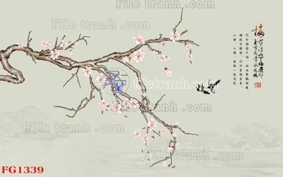 Tải file File in tranh tường hiện đại FG1339 (gốc) in tranh tráng gương