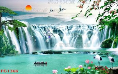 File gốc File in tranh tường hiện đại FG1366 (phong cách) cổ điển