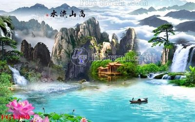 File tranh File in tranh tường hiện đại FG1369 (gốc) in vải canvas