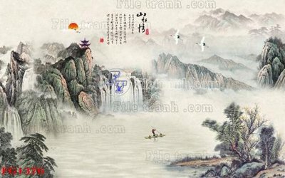 Download file gốc File in tranh tường hiện đại FG1376 (in mica) trang trí