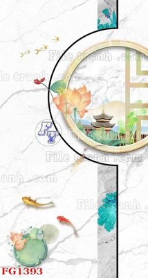 File gốc File in tranh tường hiện đại FG1393 (chuẩn màu) cho in offset