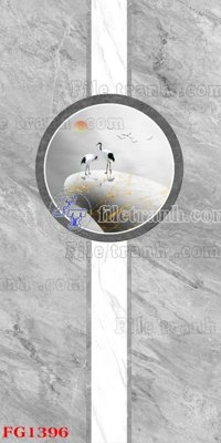 File tranh File in tranh tường hiện đại FG1396 (bản gốc) in lụa 3D