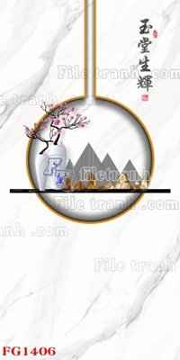 File tranh trang trí File in tranh tường hiện đại FG1406 (tải file gốc)