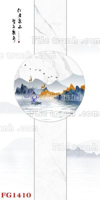 File tranh File in tranh tường hiện đại FG1410 (bản gốc) treo phòng ăn