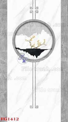 File gốc File in tranh tường hiện đại FG1412 (chuẩn màu) cho in offset