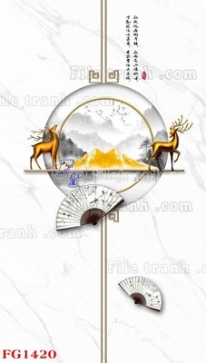 File ảnh File in tranh tường hiện đại FG1420 (gốc) in decal dán tường