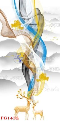 File gốc in ấn File in tranh tường hiện đại FG1435 chuẩn màu CMYK