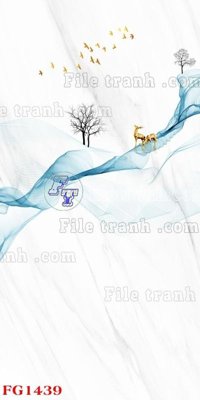 File gốc File in tranh tường hiện đại FG1439 (dành cho trang trí nội thất)