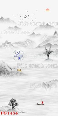 File gốc File in tranh tường hiện đại FG1454 (PSD/TIFF) độ phân giải cao