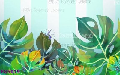 File gốc File in tranh tường hiện đại FG5019 (dành cho trang trí nội thất)