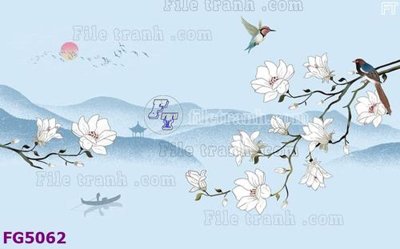 File tranh in trần File in tranh tường hiện đại FG5062 (ảnh gốc siêu nét)