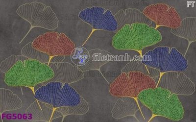 File in lụa File in tranh tường hiện đại FG5063 (tân cổ điển) File in tranh tường hiện đại FG5063