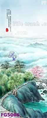 File tranh gốc File in tranh tường hiện đại FG5086 (bản quyền) độc đáo