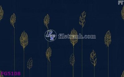 File gốc File in tranh tường hiện đại FG5108 (in tráng gương) hiện đại