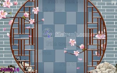File tranh File in tranh tường hiện đại FG5116 (bản gốc) in lụa dán tường