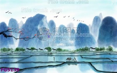 Download file File in tranh tường hiện đại FG5139 (gốc) in mica bàn thờ